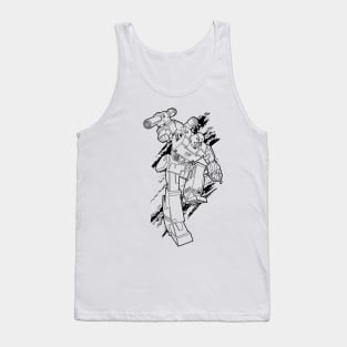 Megatron (line art 1) Tank Top